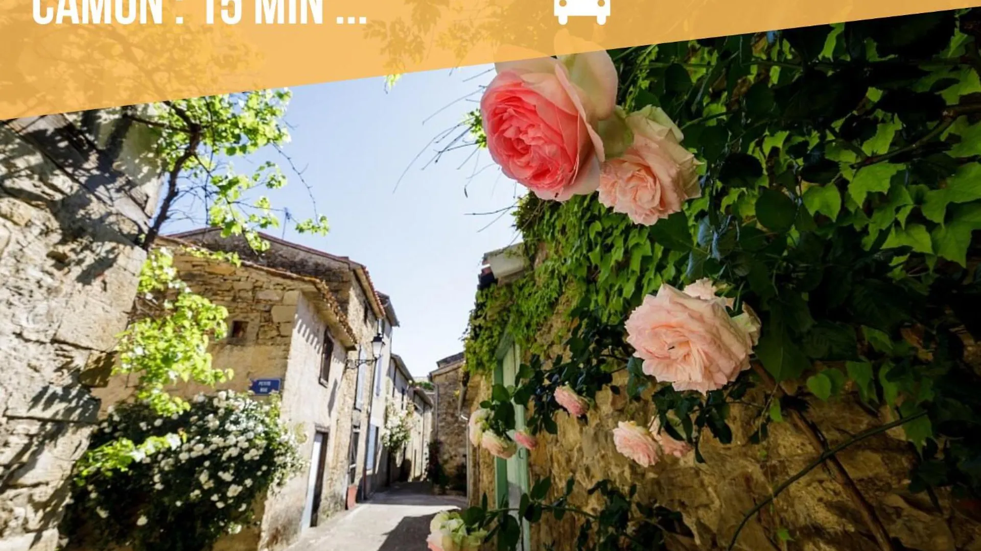 Pensjonat Domaine La Belle Histoire - Gite Cote Jardin Besset